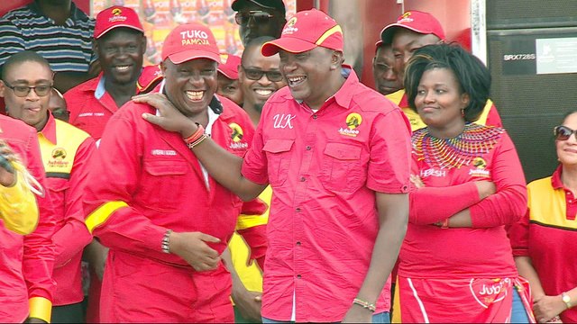 President Uhuru Kenyatta hopes to secure a second term