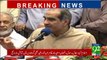 Khawaja Saad Rafiq Press Conference In Gujranwala - 7th August 2017