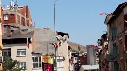 Erzurum Yangının Söndürülmesi İçin Halktan Yardım İstendi