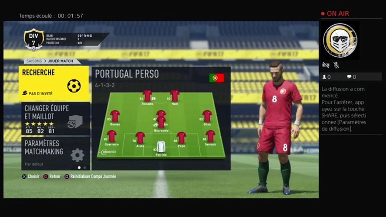 Diffusion PS4 en direct de Fi-fa3703