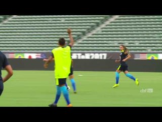 Seleção Brasileira Feminina treina no StubHub Center para duelo contra a Austrália