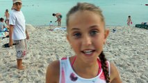 ЗАРЫТЫ В ПЕСКЕ НА ВСЮ НОЧЬ!! Челлендж 24 часа в песке на морском пляже KIDS Children