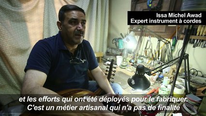 Fabriquer le luth oriental, un art en déclin en Syrie