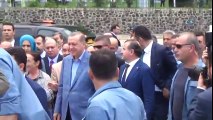 Cumhurbaşkanı Erdoğan Sarp Sınır Kapısı'nda