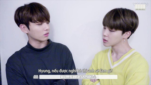 [Vietsub] 170804 BTS Can't Let Go Of Chinese Conversation #8 [BTS Team]