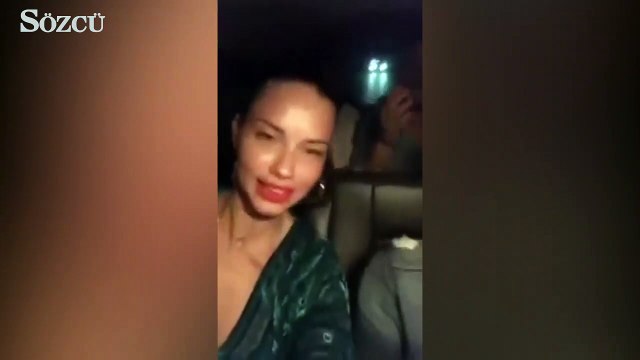 Adriana Lima bakın bu kez hangi Türk ünlüyü duyurdu