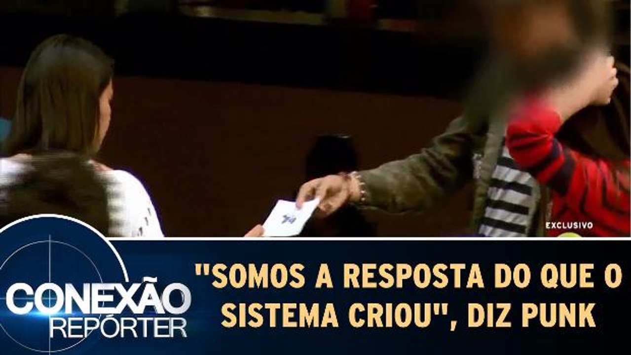 "Somos a resposta do que o sistema criou", diz jovem Punk