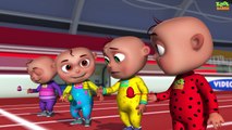 Zool Babies Playing Soccer | Five Little Babies Series | Cartoon Animation For Children