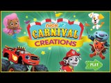 Nick JR Carnival Creations - PAW Patrol - Bubble Guppies - Cartoon Game for Kids 2017 |Fun Kids Game