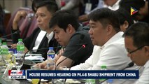 House resumes hearing on P6.4-B shabu shipment from China