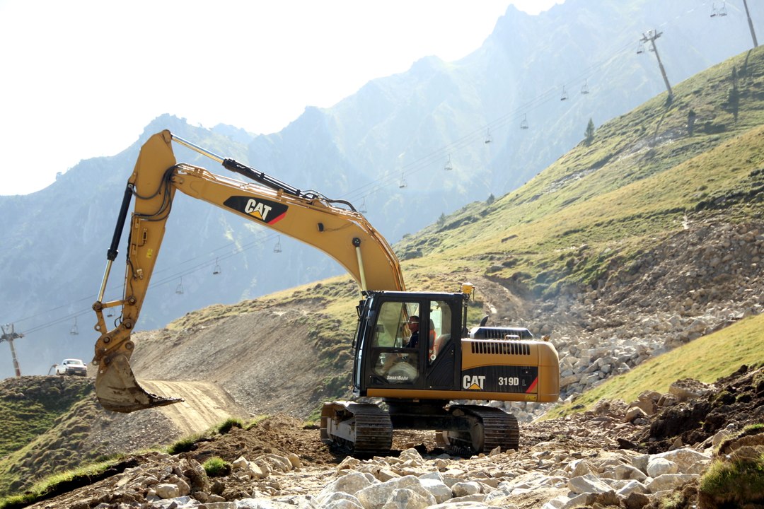 Les travaux reprennent au Grand Tourmalet