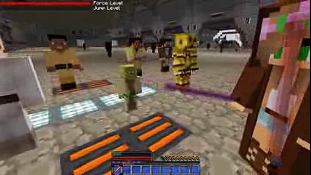 Minecraft Adventure - Sharky and Scuba Steve - THE FORCE AWAKENS!! w_ Little Kelly