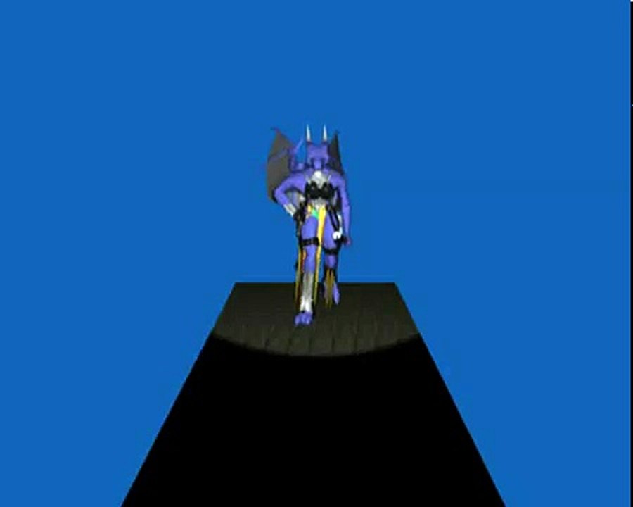 Anthrodragon Walk Sequence