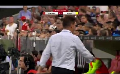 Goal  Keidi Bare (1:0) Atletico Madrid vs Liverpool