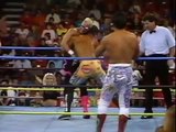 Ric Flair, Ricky Steamboat and Sting vs. Rick Rude and Nasty Boys (11 27 1993)