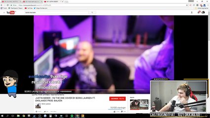 MarckozHD Reagerer På: JUSTIN BIEBER - IM THE ONE COVER BY BORIS LAURSEN