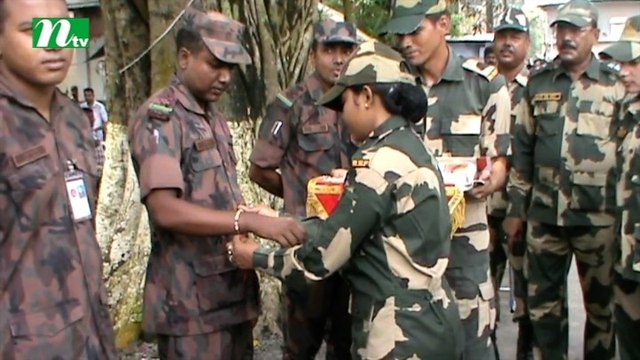 BGB-BSF celebrate ‘Rakhi Bandhan’ on Hili border