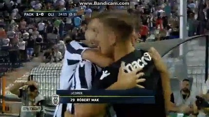 Robert Mak Goal PAOK (Gre) 1 - 0t Olimpik Donetsk (Ukr) 03.08.2017