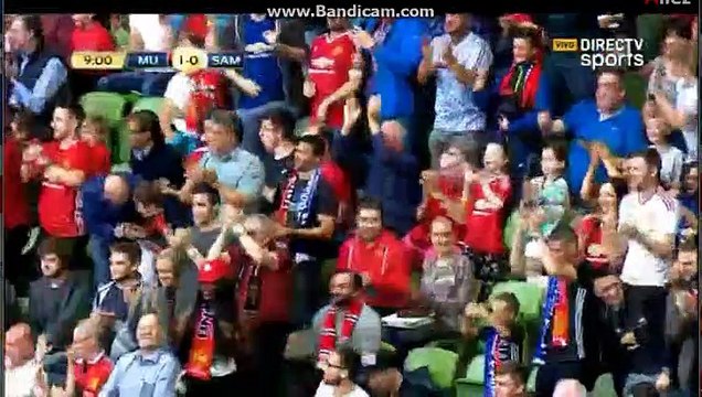 Henrikh Mikhitaryan Goal Manchester United (Eng) 1-0 (Itl) Sampdoria 02.08.2017