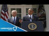 Barack Obama anuncia decisión de atacar a Siria / Barack Obama announces decision to attack Syria