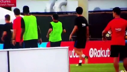 Neymar FIGHT vs Semedo in training
