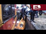 Auto se impacta contra metrobús, accidente deja 1 muerto y 3 heridos / Ricardo y Gwendolyne