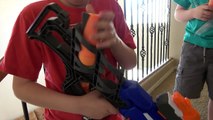 Spider Apocalypse! Wild Toy Spider Attacks Ethan and Cole! Nerf Vs Scary Insect Showdown!