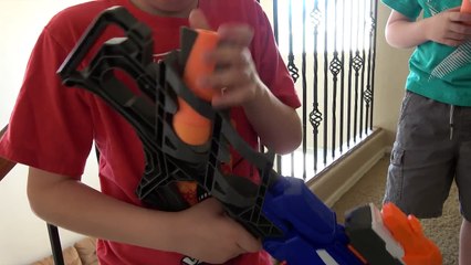 Spider Apocalypse! Wild Toy Spider Attacks Ethan and Cole! Nerf Vs Scary Insect Showdown!