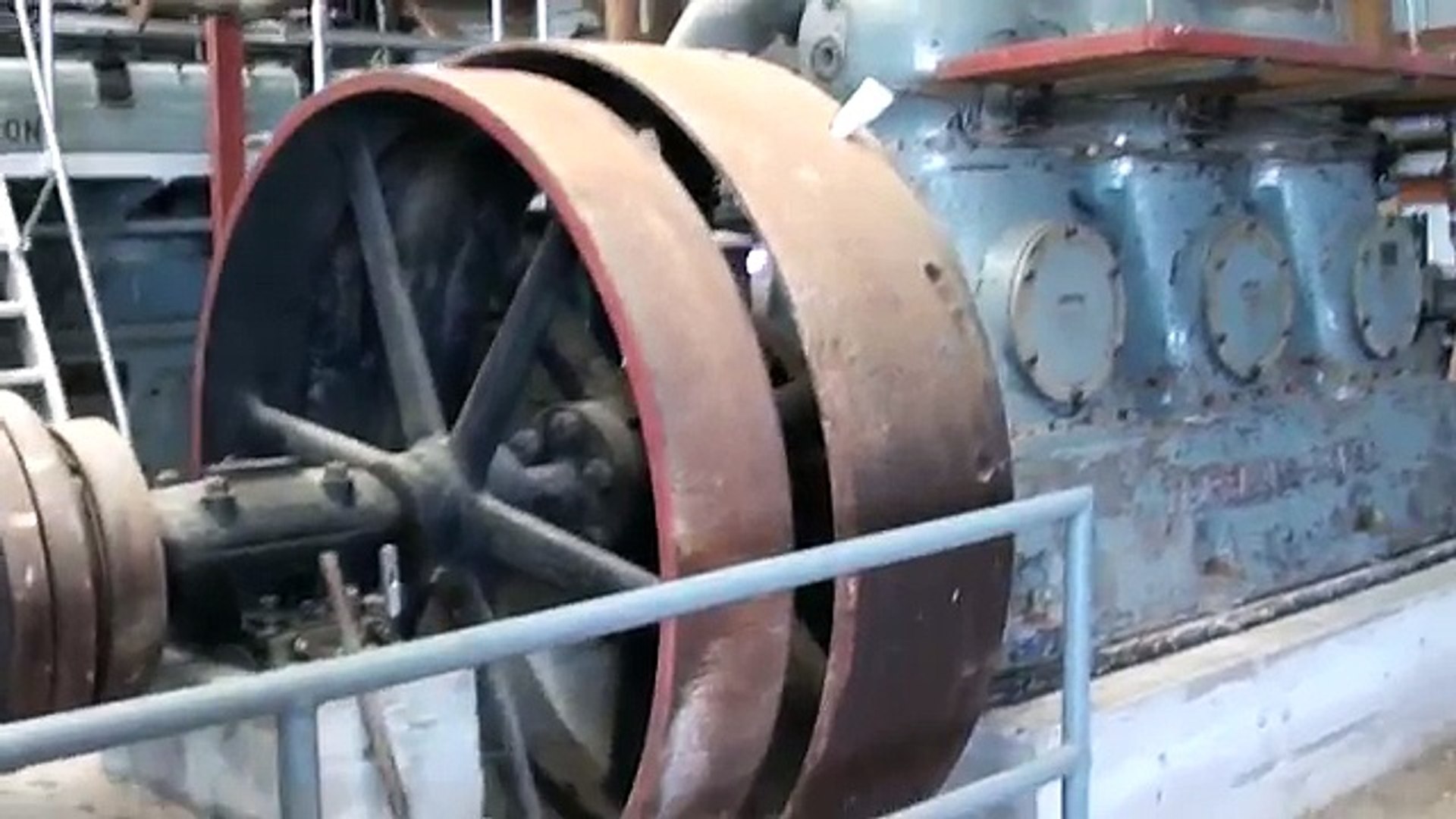 HUGE FAIRBANKS MORSE DIESEL ENGINES & GENERATORS tubalcain