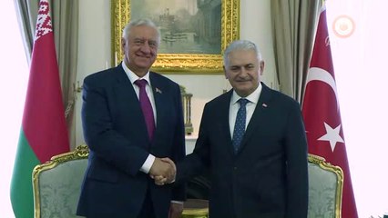 Başbakan Yıldırım, Miyasnikoviç ile Görüştü