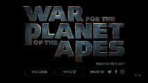 WAR FOR THE PLANET OF THE APES Promo Clip War Has Begun (2017) Andy Serkis Sci Fi Movie HD