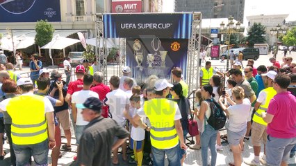 Super Kupa, qytetarët vërshuan rrugët e Shkupit