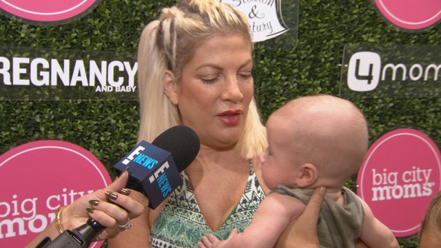 Tori Spelling's Baby Boy Beau Makes Red Carpet Debut