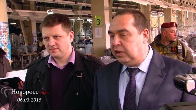 Глава ЛНР И. Плотницкий посетил фабрику «Глория-Джинс» в Луганске