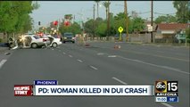 Suspected impaired driver kills woman in Phoenix