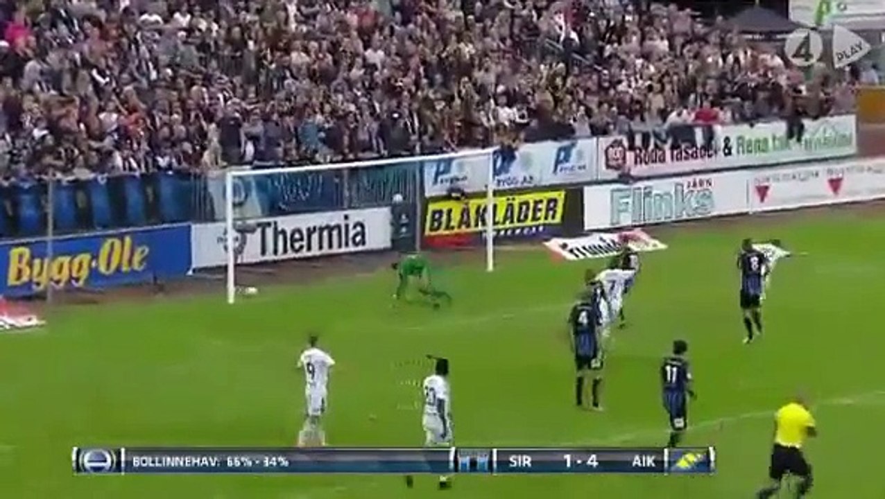 Sirius 1:4 AIK (Swedish Allvenskan 6 August 2017)