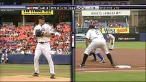 2008 Dodgers: Juan Pierre scores on a Matt Kemp single and a fielding error by Jose Reyes