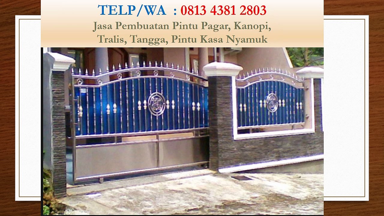 CALL/WA: 0813 4381 2803 Harga pagar stainless sidoarjo