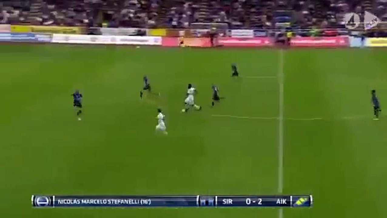 Sirius 0:3 AIK (Swedish Allvenskan 6 August 2017)