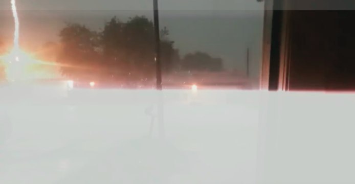 Lightning Strikes House During San Antonio Thunderstorm