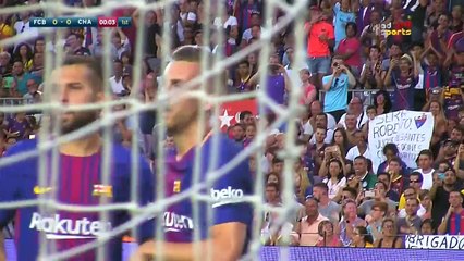 Barcelona VS Chapecoense 5-0 - All Goals & highlights - 07.08.2017 ᴴᴰ