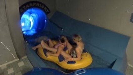 Scary Star Water Slide at Tikibad Duinrell