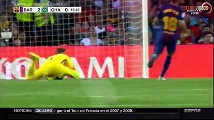 Video herunterladen: Barcelona vs Chapecoense 2017 5-0 Goles y Resumen Completo Trofeo Joan Gamper