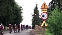 Backflip au-dessus du Tour de Pologne
