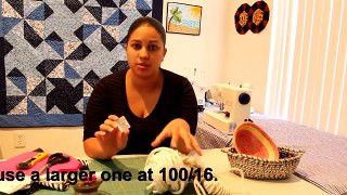 How to make a Fabric Basket-Bowl