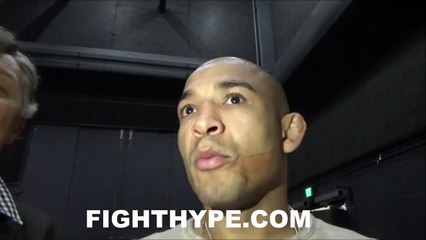 JOSE ALDO REACTS TO MCGREGOR AND MALIGNAGGI SPARRING DISPUTE; SAYS MCGREGOR HAS NO RESPECT