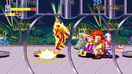 Captain Commando (Arcade) - Jogando com Ginzu - Parte #3 - Quem eu corto primeiro?