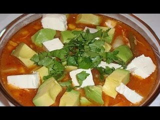Caldo tlalpeño a la Many Muñoz