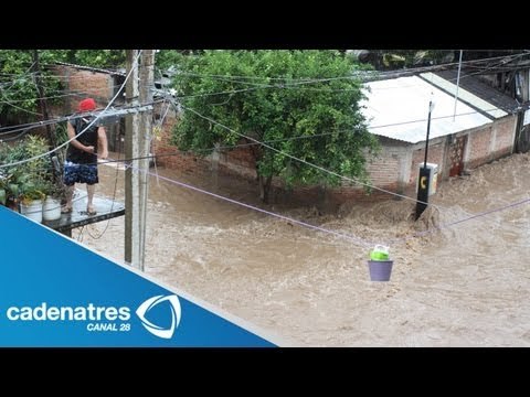 Tixtla una de las comunidades de Guerrero más afectadas / Tormenta tropical Manuel