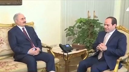 مصر تعزز التنسيق مع خليفة حفتر